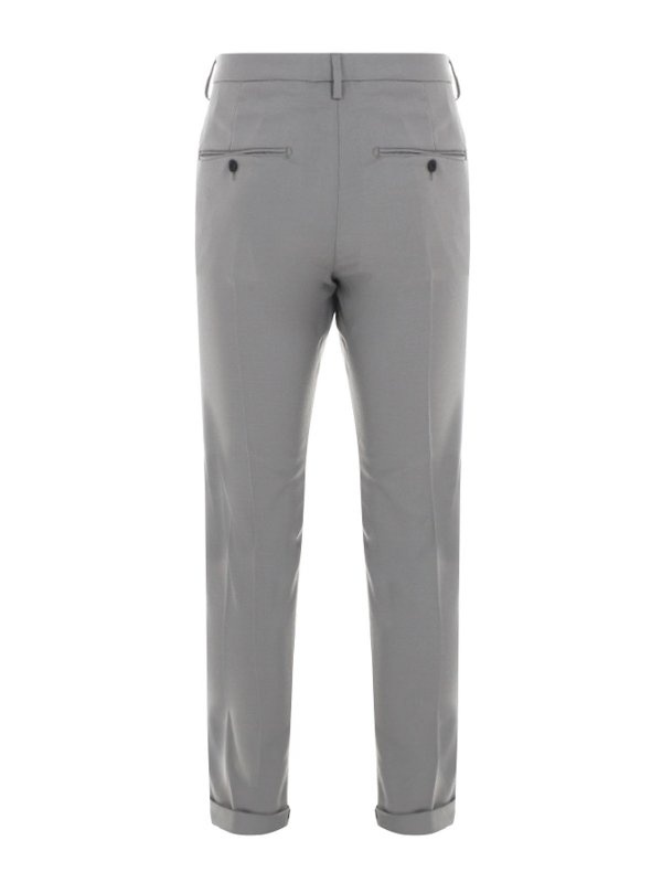 Dondup Trousers In Gray