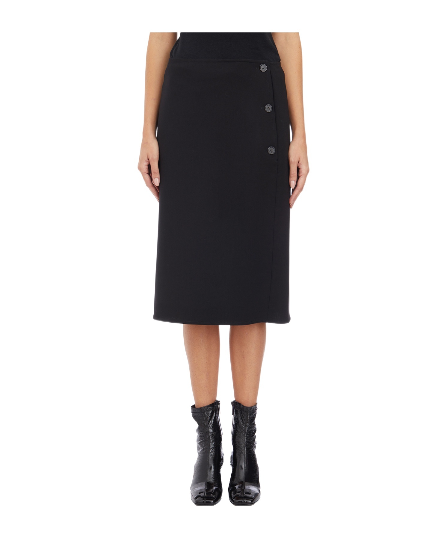 COURRÈGES BUTTON-DOWN SKIRT 