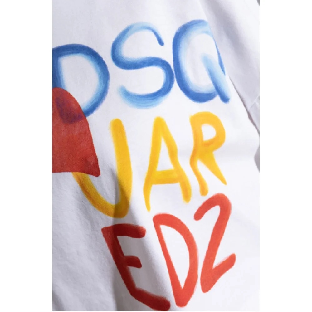 Dsquared2 Summer Lovers Gathered Relax Fit T-shirt