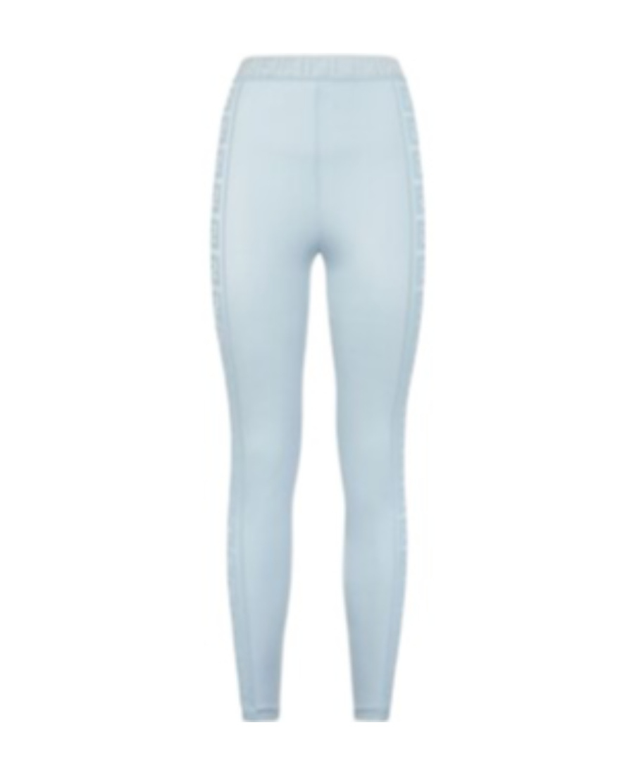 Fendi Ff Logo Leggings In Blue