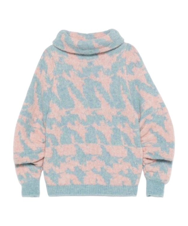 Shop Dries Van Noten Long-sleeved Sweater In Gray