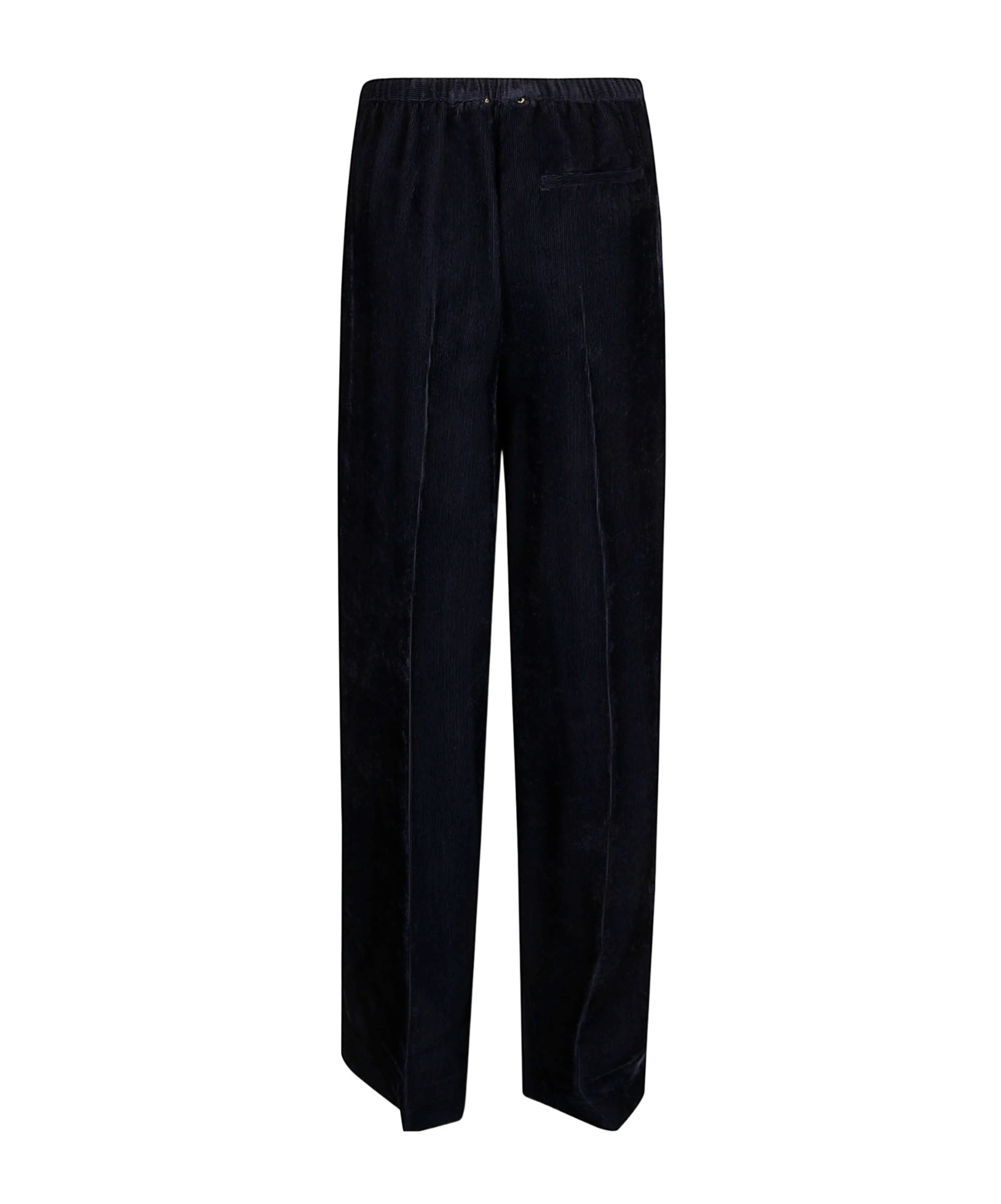 Forte Forte Creased Casual Pants In Black