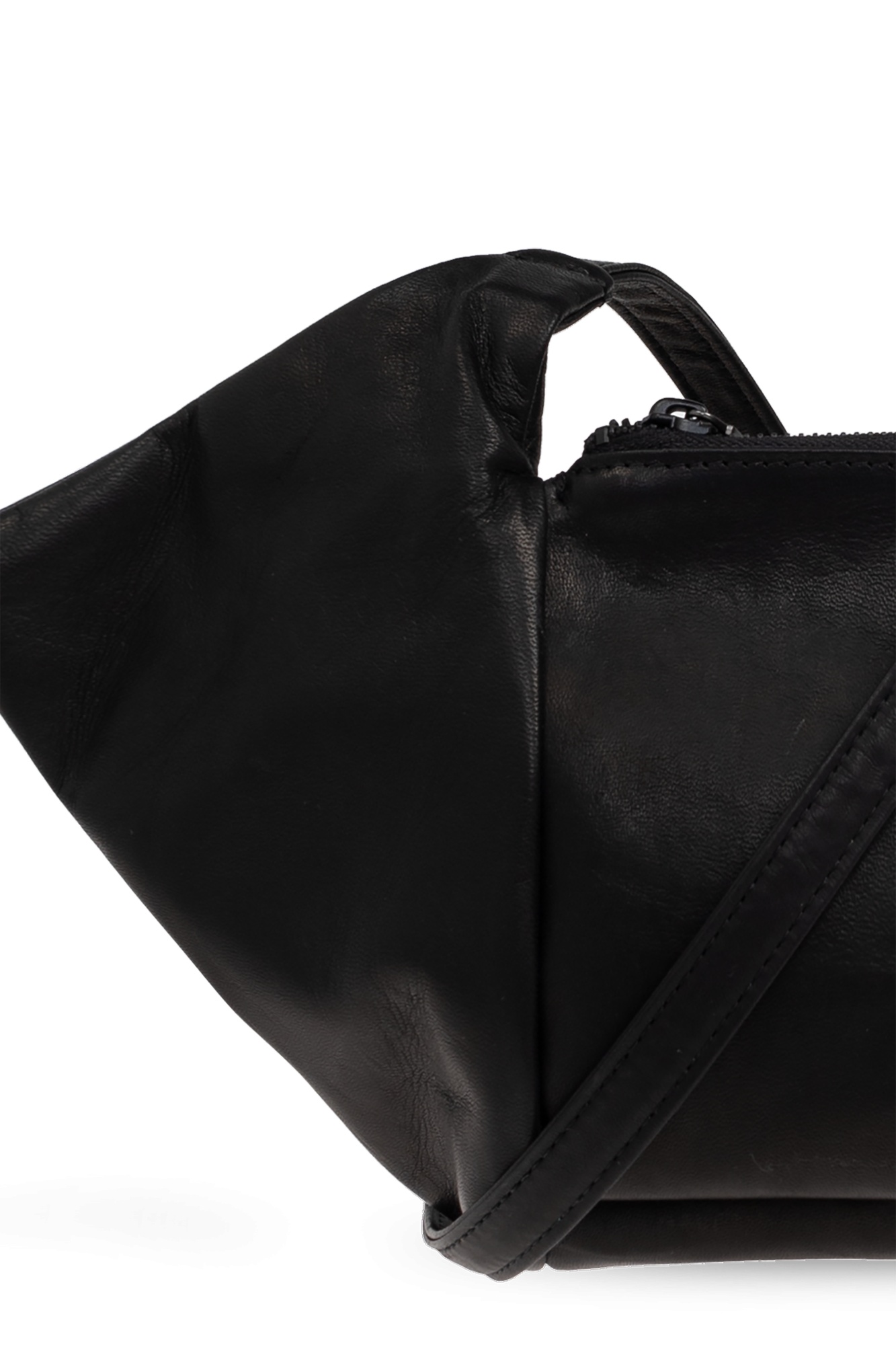 YOHJI YAMAMOTO LOGO SHOULDER BAG 