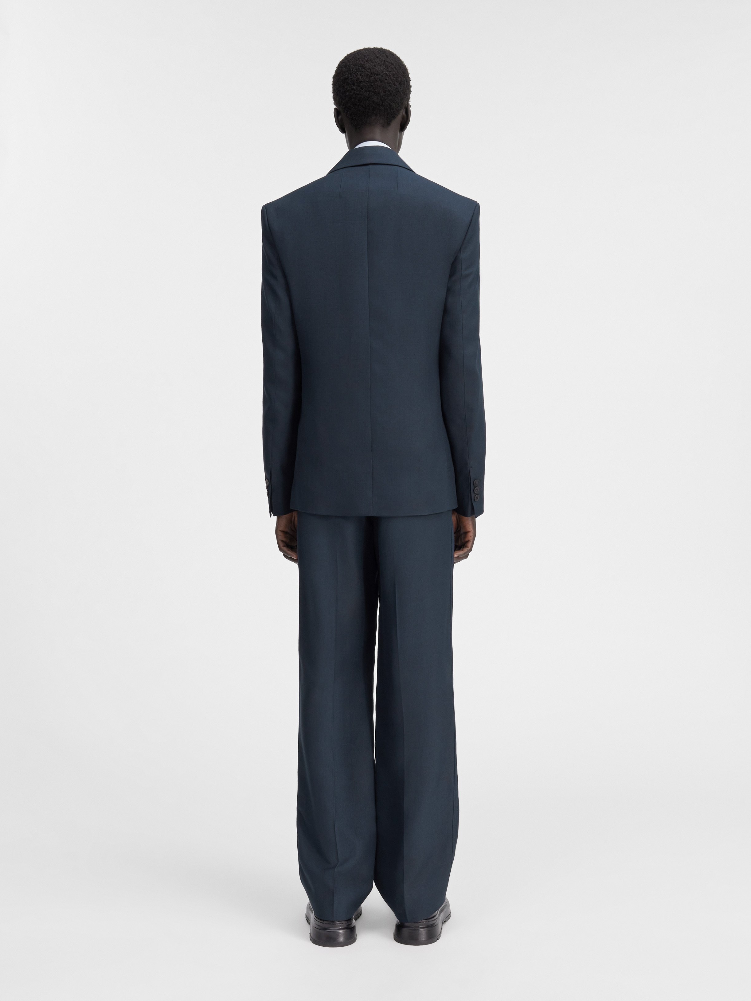 Jacquemus Double-breasted Blazer In Black