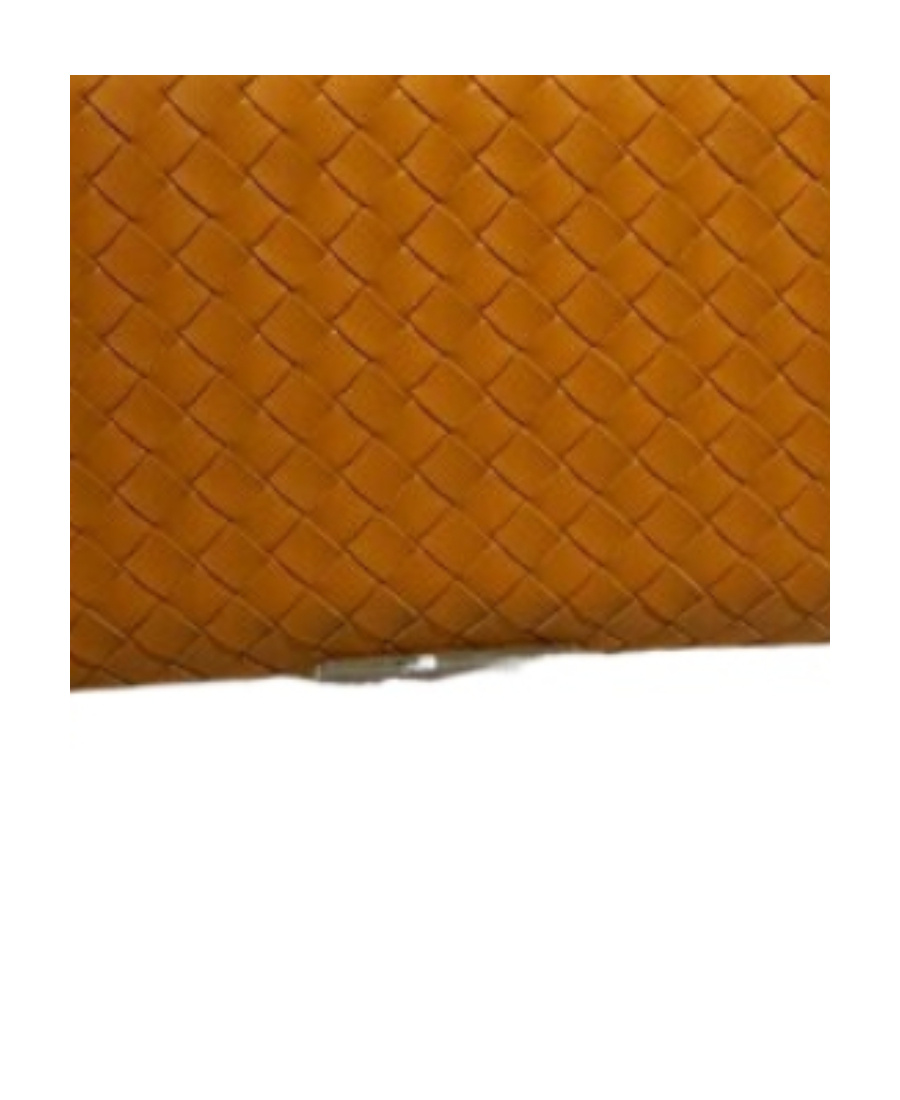 Bottega Veneta Weave A Long Purse In Brown