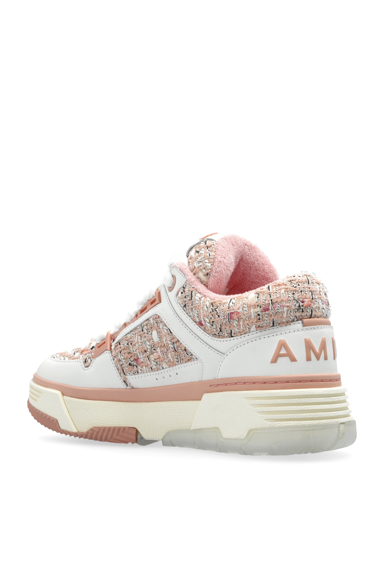 Amiri Lace-up Low-top Sneakers In White