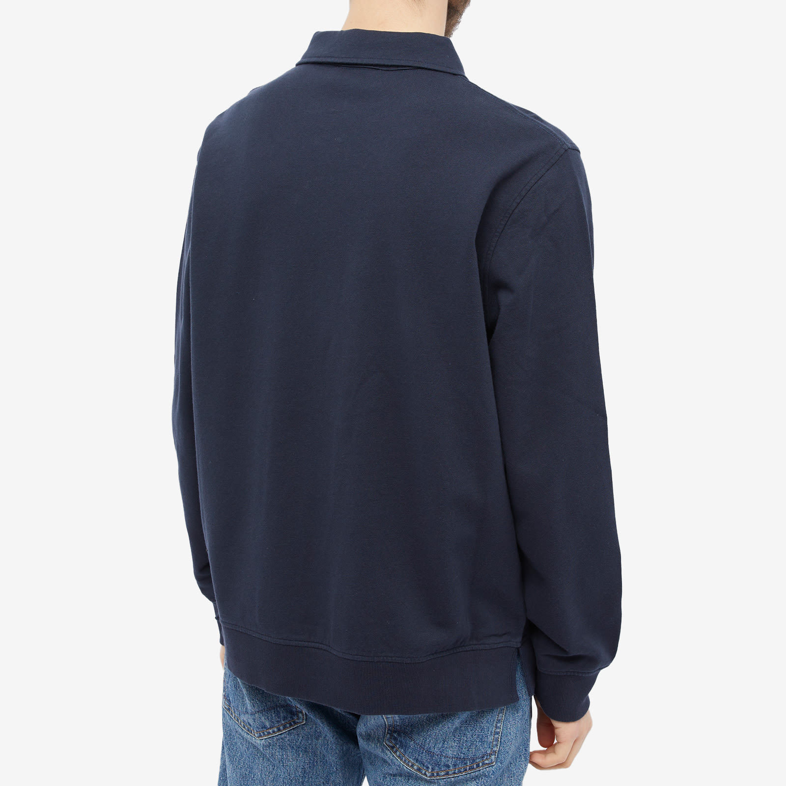 Ymc You Must Create Zip Sweater In Blue