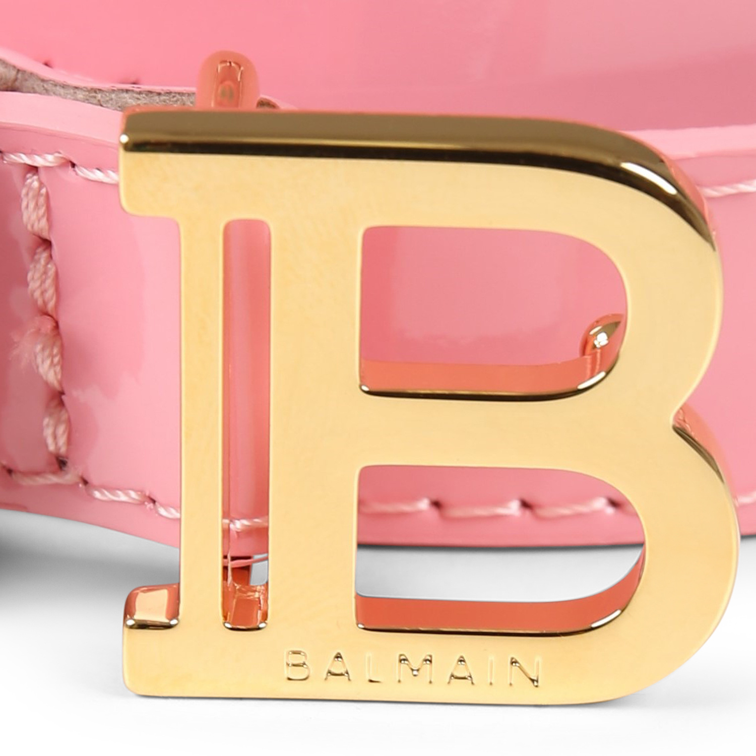 Balmain Adjustable Waist Belt In Pink