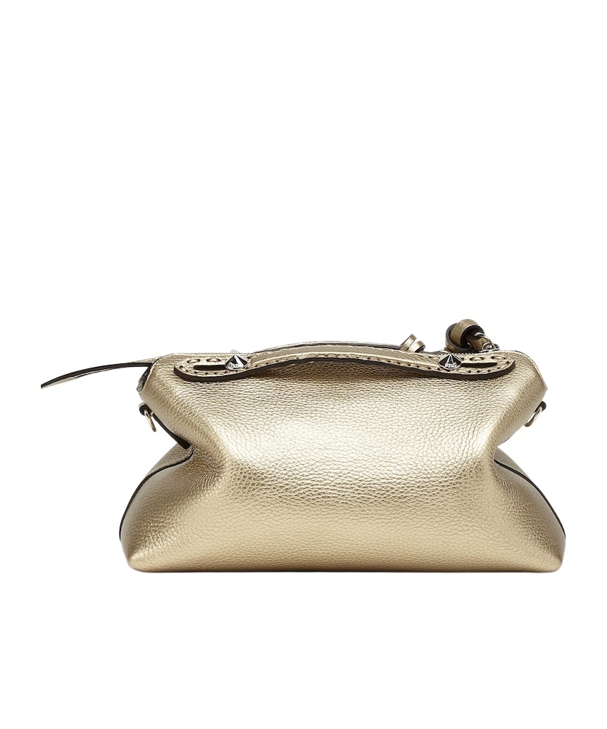 Fendi By The Way Selleria Medium Shoulder Bag In Nude