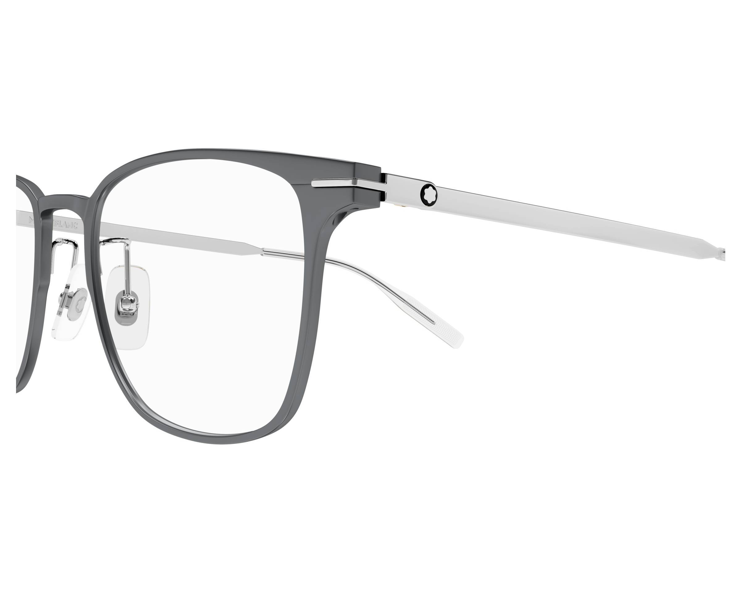 Montblanc Square-frame Glasses In White