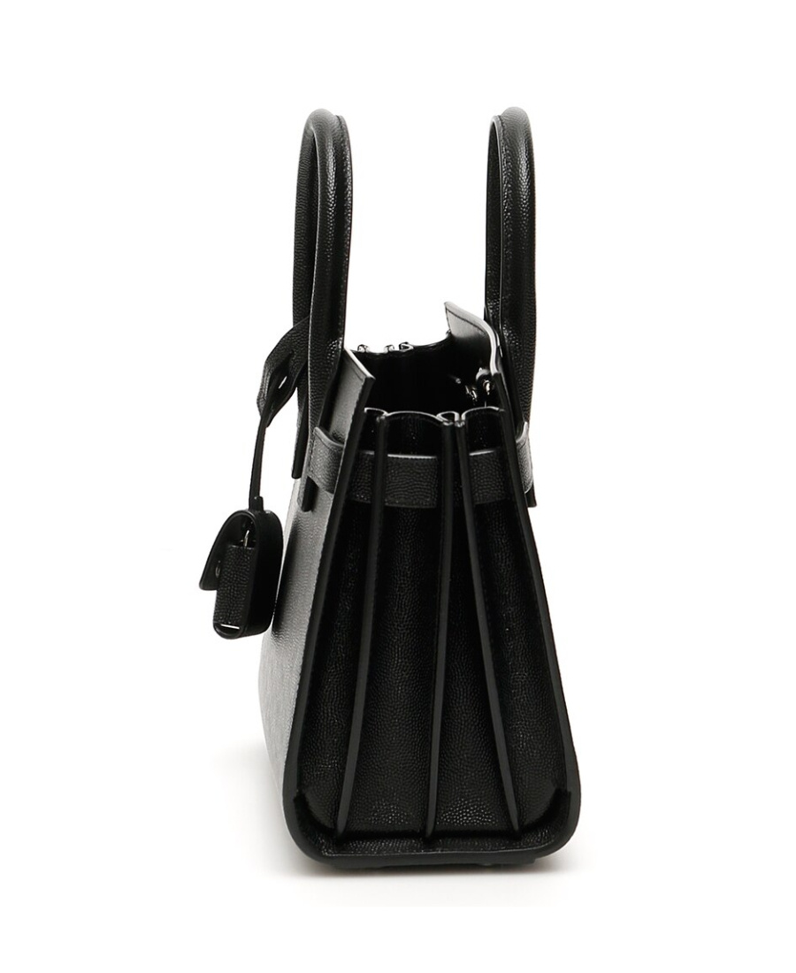 Saint Laurent Small Sac De Jour Tote In Black