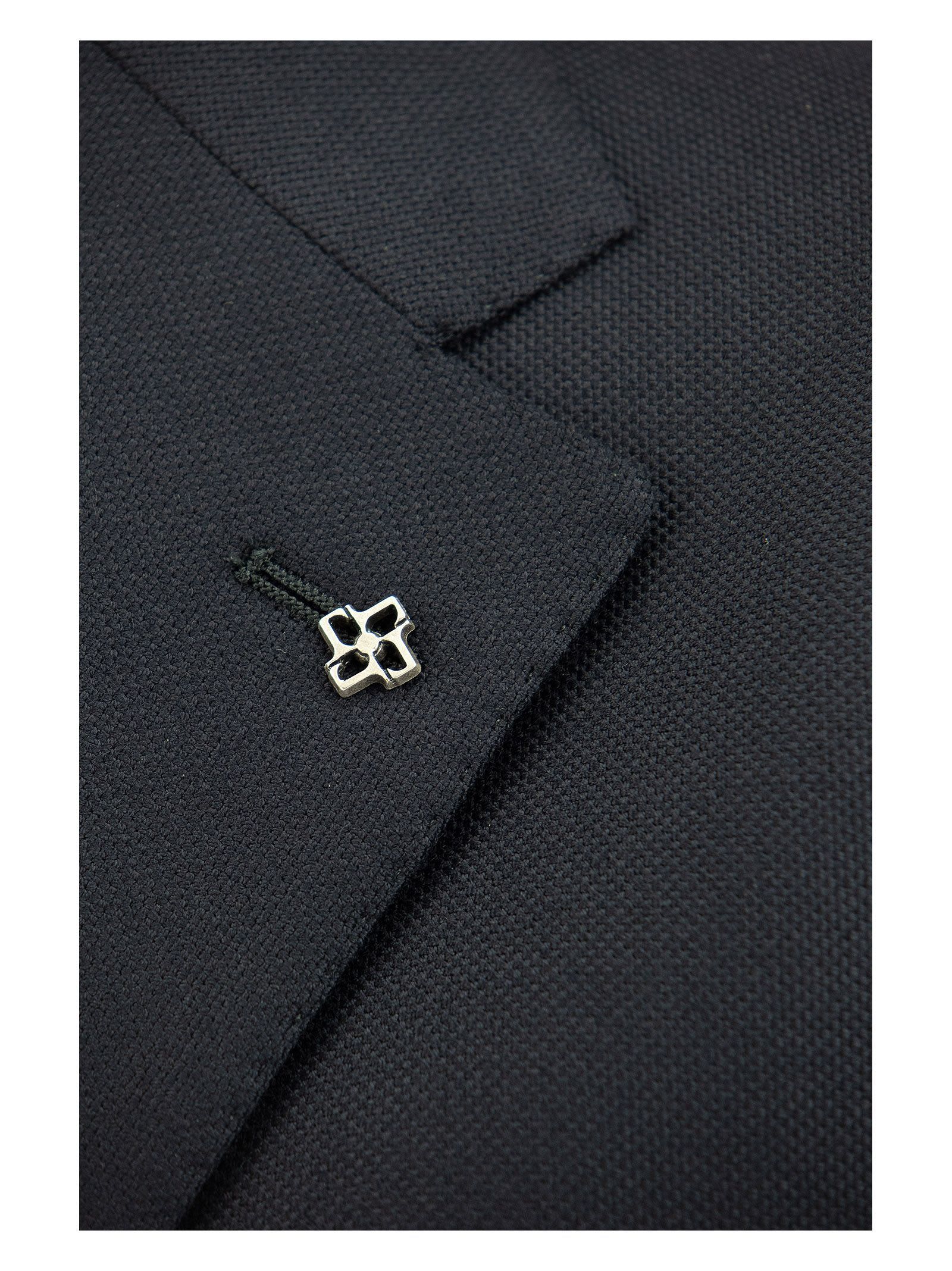 Shop Tagliatore Bag Wool Suit Jacket In Black