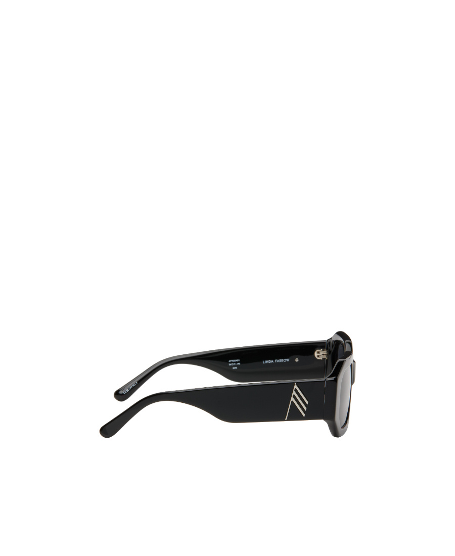 Attico The  X Linda Farrow Sunglasses In Green