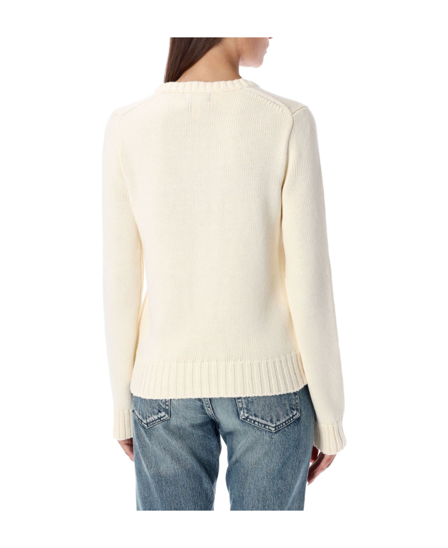 Shop Polo Ralph Lauren Usa-flag Knit Jumper In Red