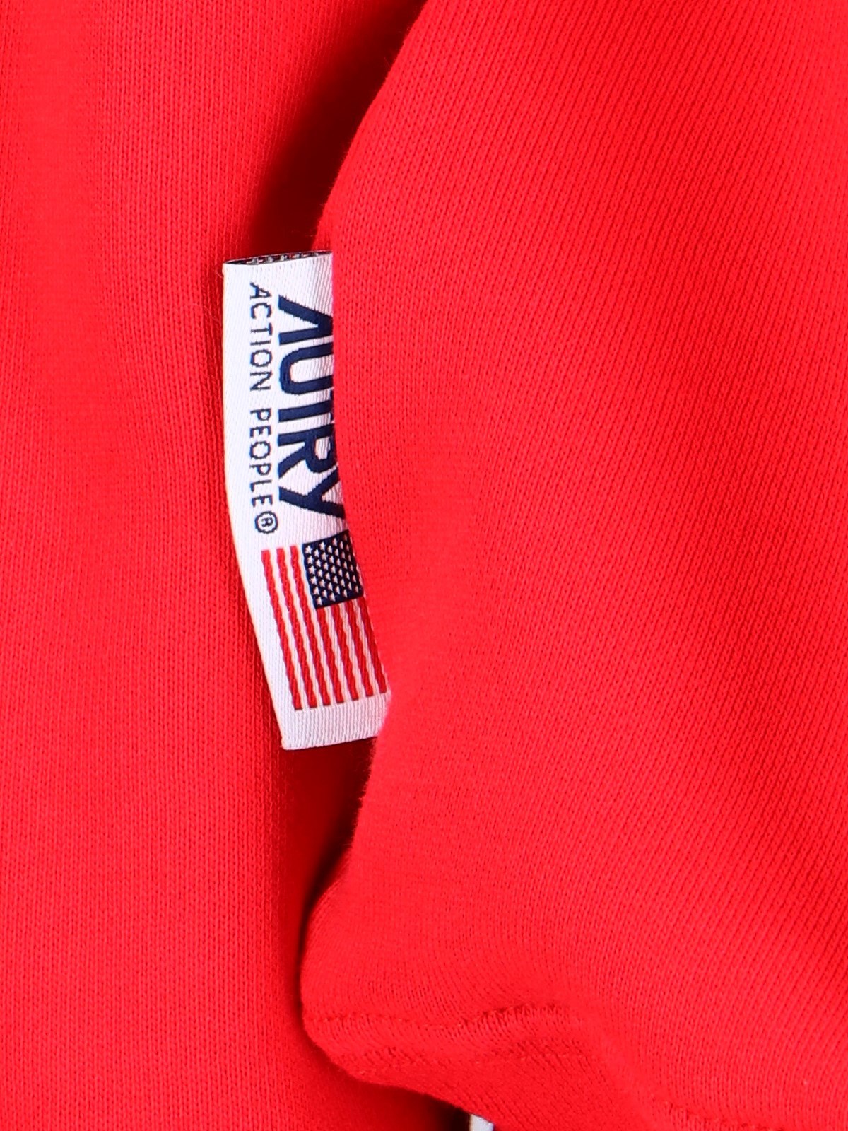 Shop Autry Logo-print Drawstring Hoodie In Orange