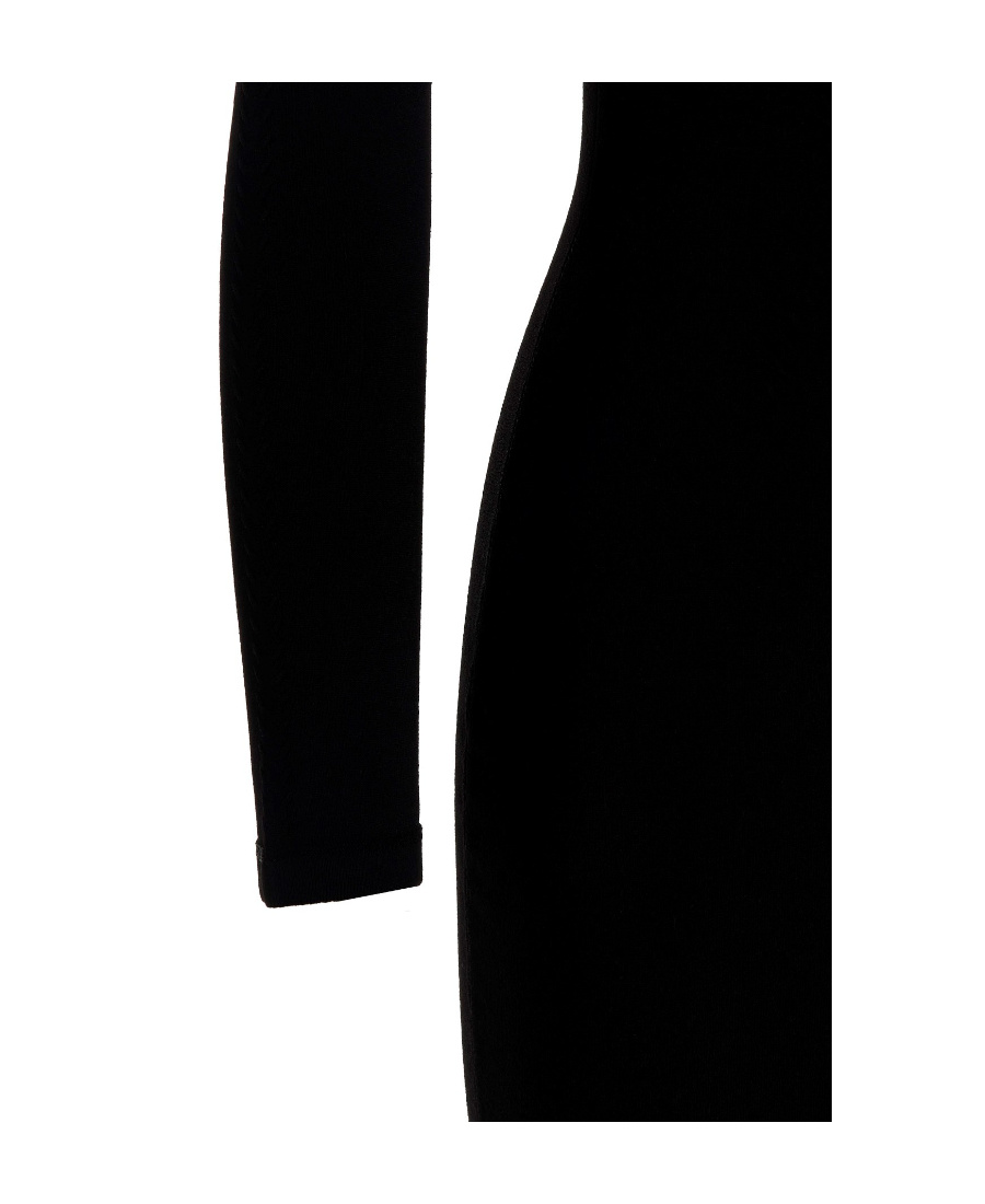 Dsquared2 Ribbed Knee-length Dress Crew Neckline In Black