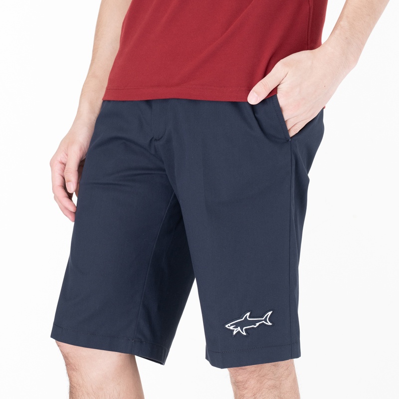 PAUL & SHARK LOGO PATCH SHORTS