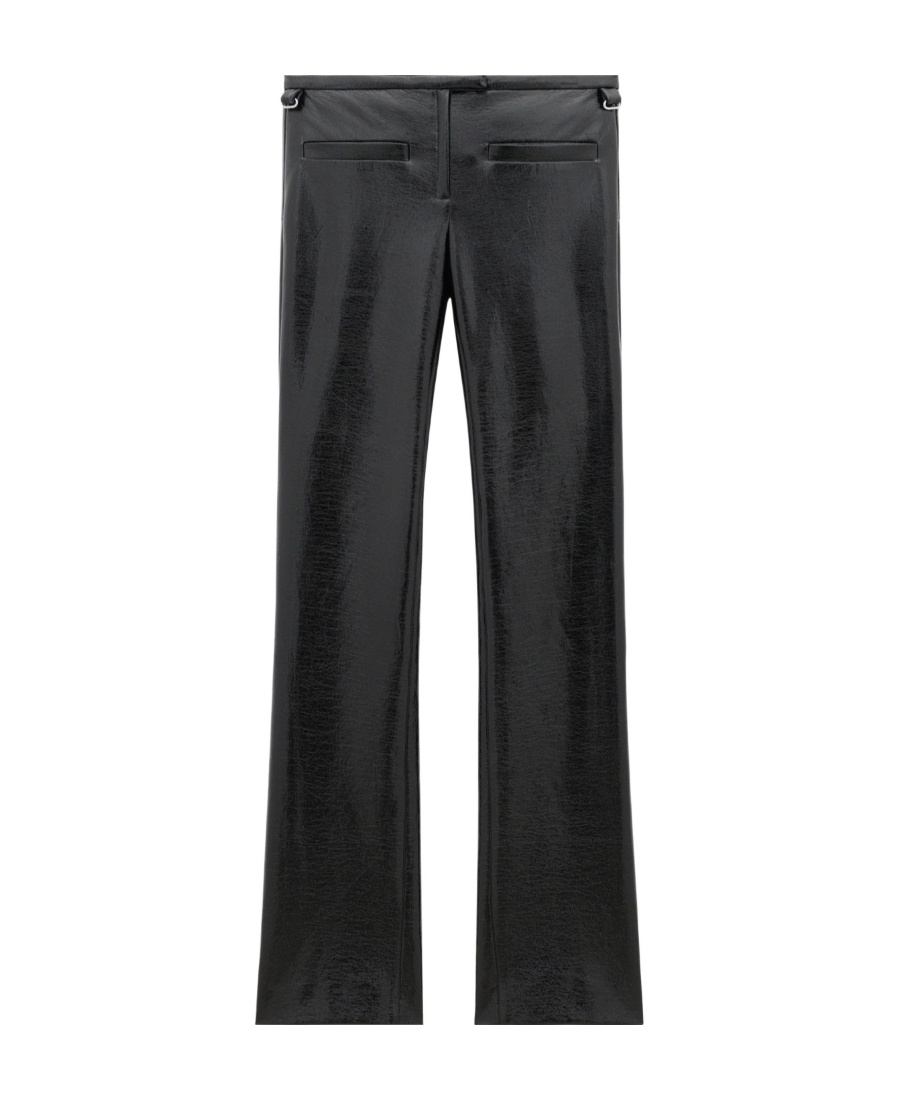 Courrèges Horn Casual Pants In Black