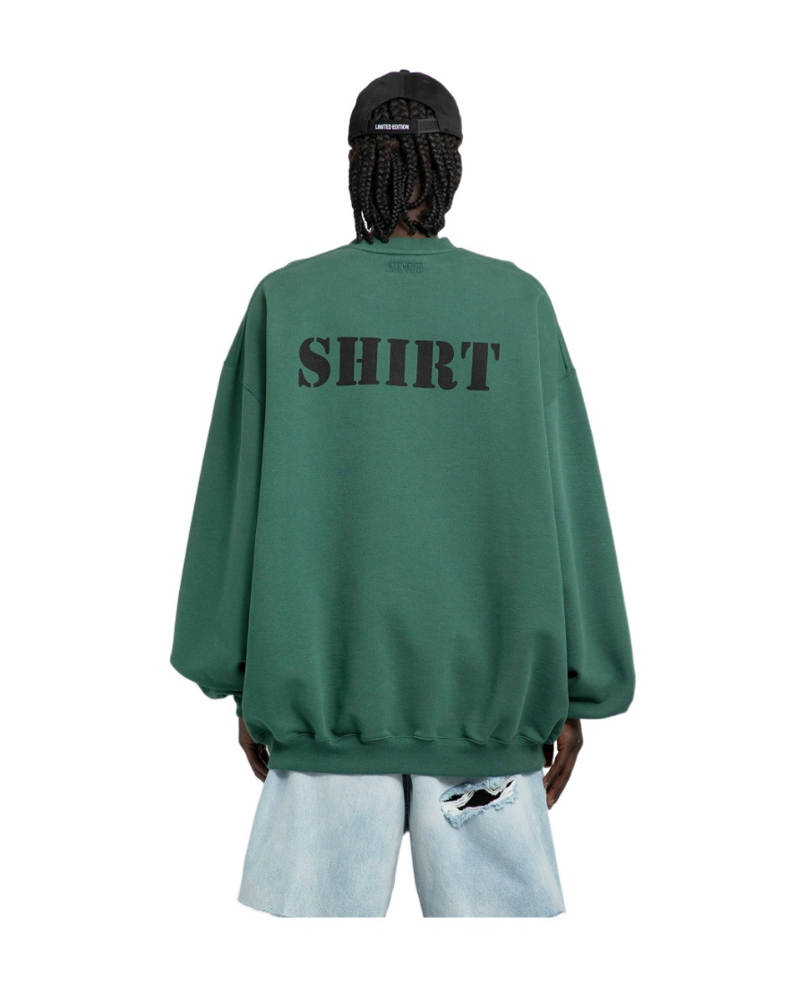 VETEMENTS LONG-SLEEVED SWEATER 