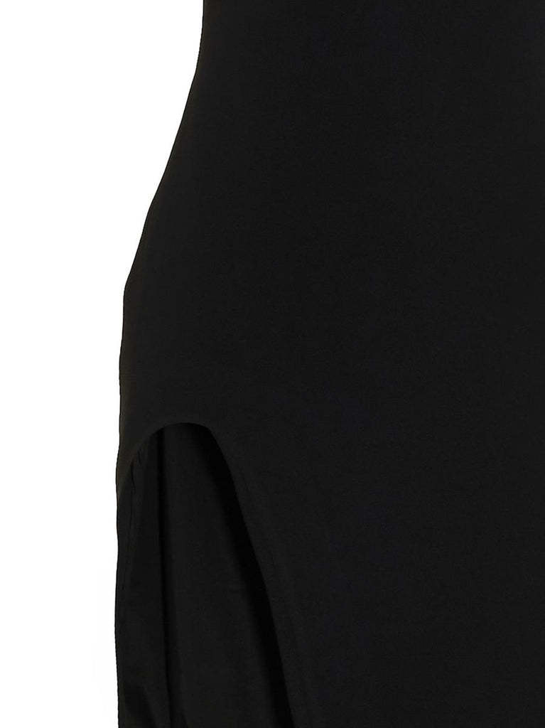David Koma Suspender Dress In Black