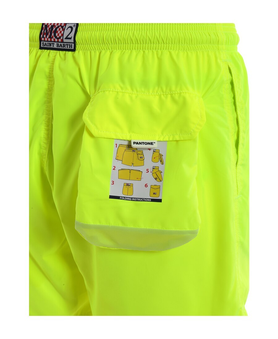 Mc2 Saint Barth Lighting Drawstring Swim Shorts