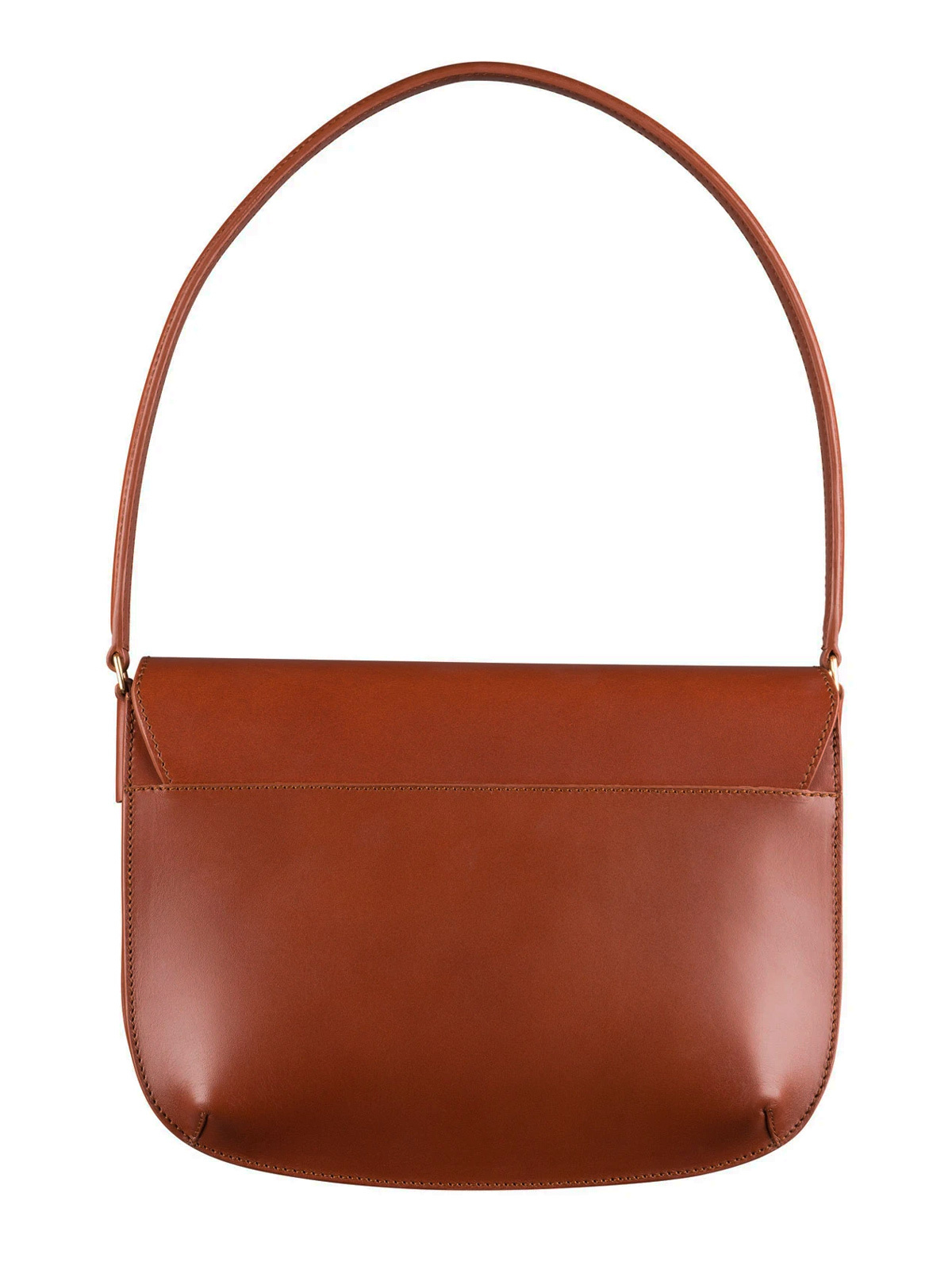 Apc Sarah Shoulder Bag One Size Hazelnut In White