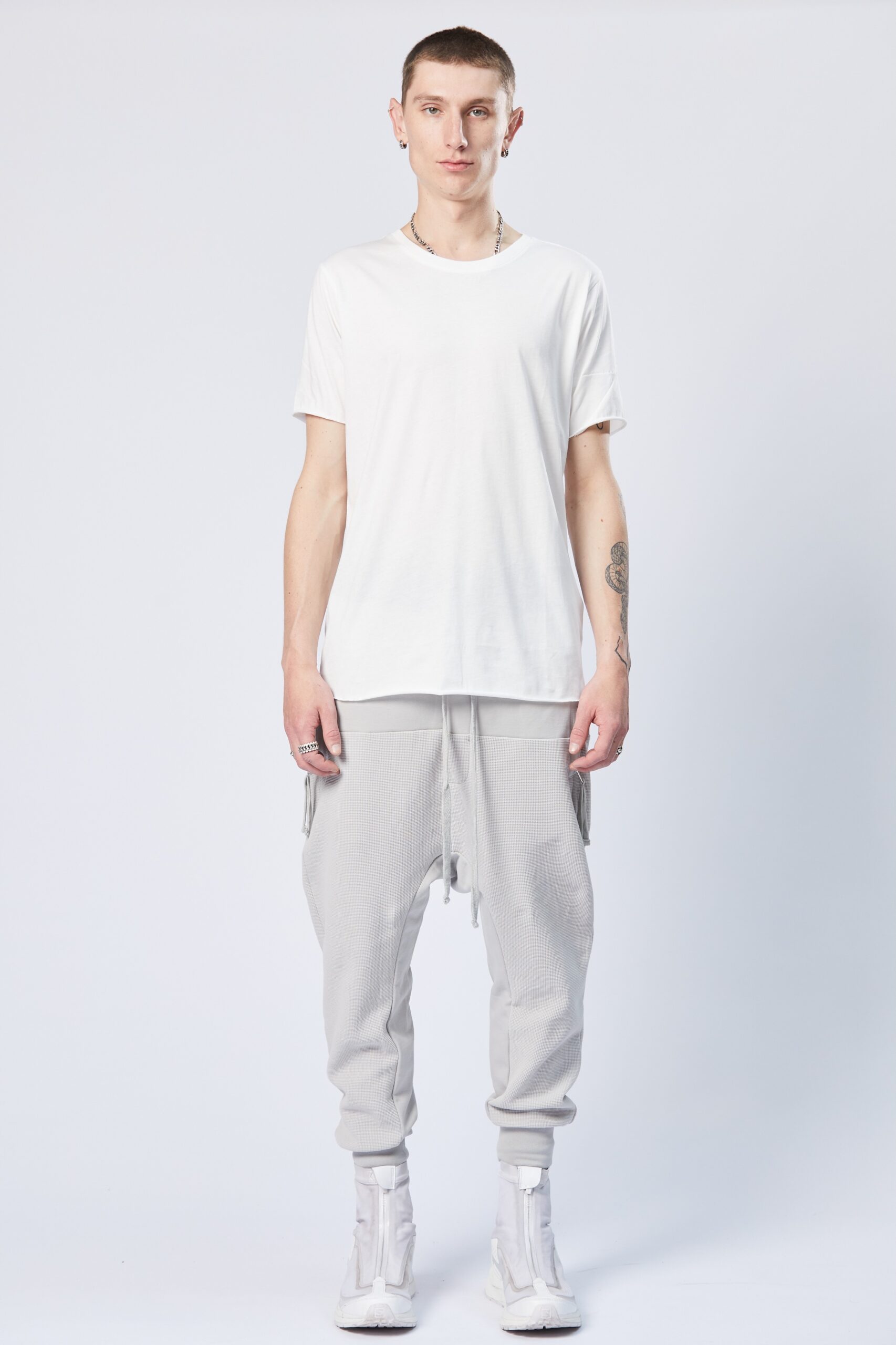 Thom Krom T-shirt Regular In Cotone In White