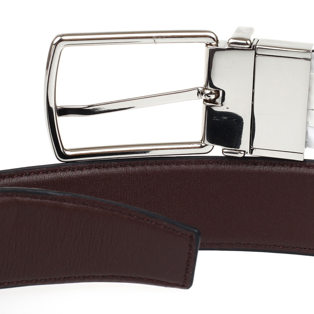 Coach Double-sided Buckle Belt In Black