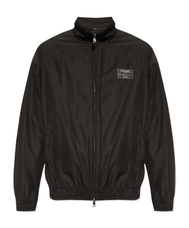 Dolce & Gabbana Hooded Jacket In Black