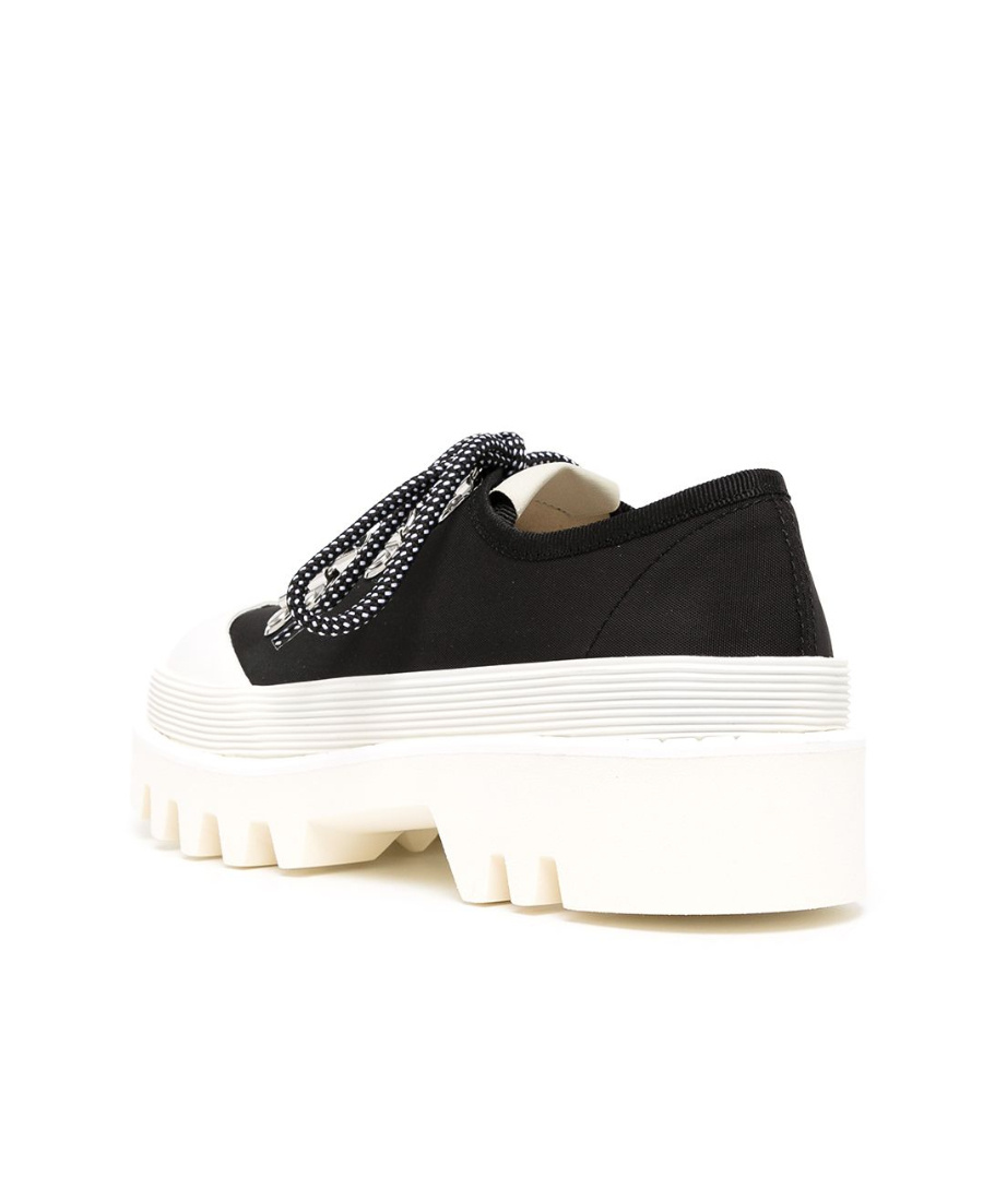 Proenza Schouler Black Sports Shoes With Thick Soles And Low Uppers In Black