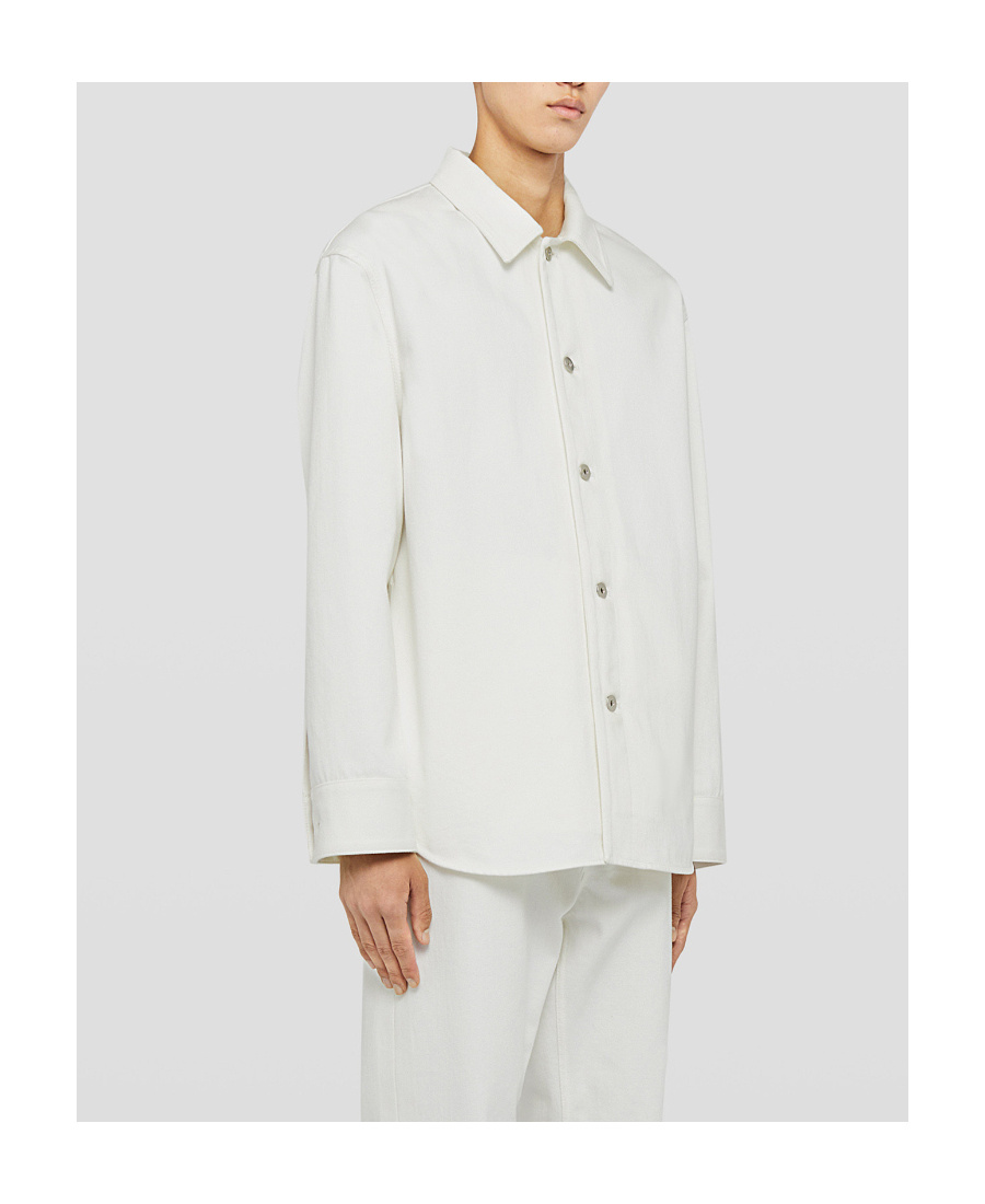 Jil Sander Buttoned Shirt In White