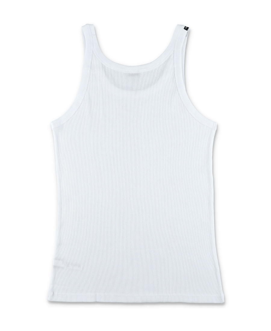Dolce & Gabbana Jersey Tank Top In White