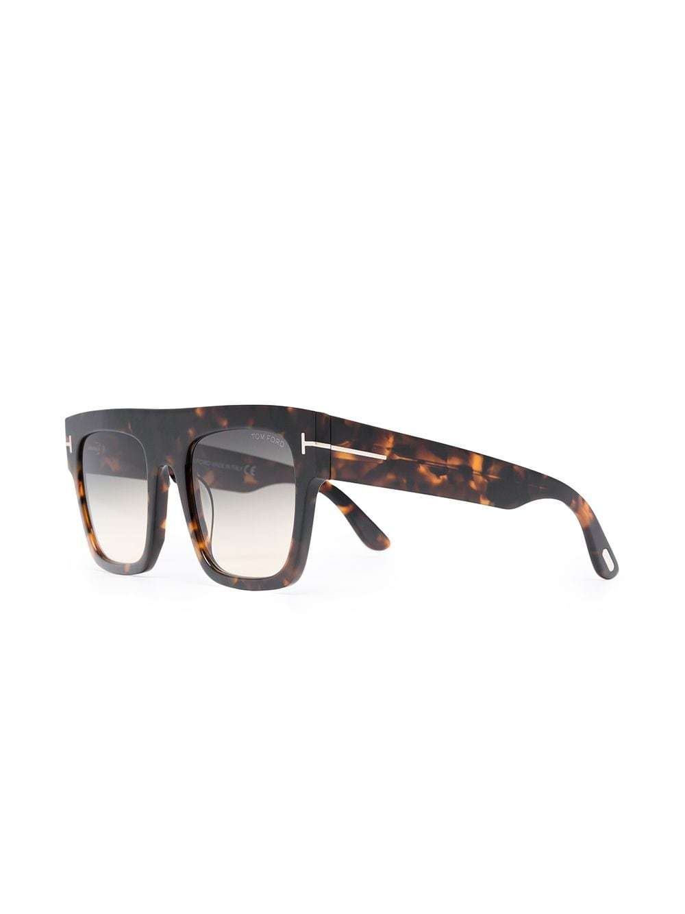 Tom Ford Ft0847 Renee Square-frame Sunglasses In Black