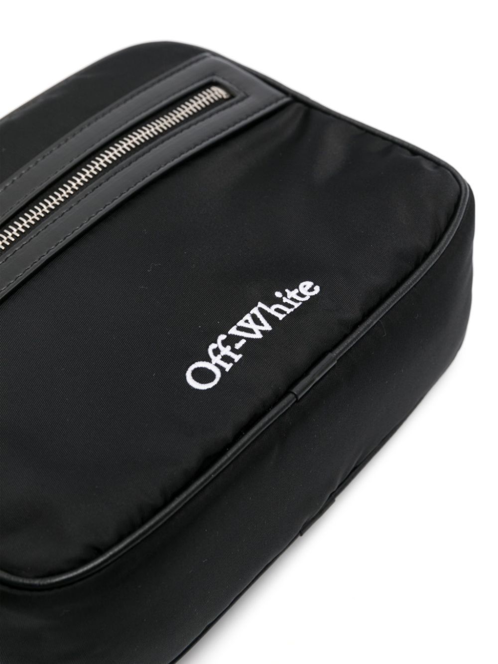 Off-white Core Logo-print Mini Camera Handbag In Black