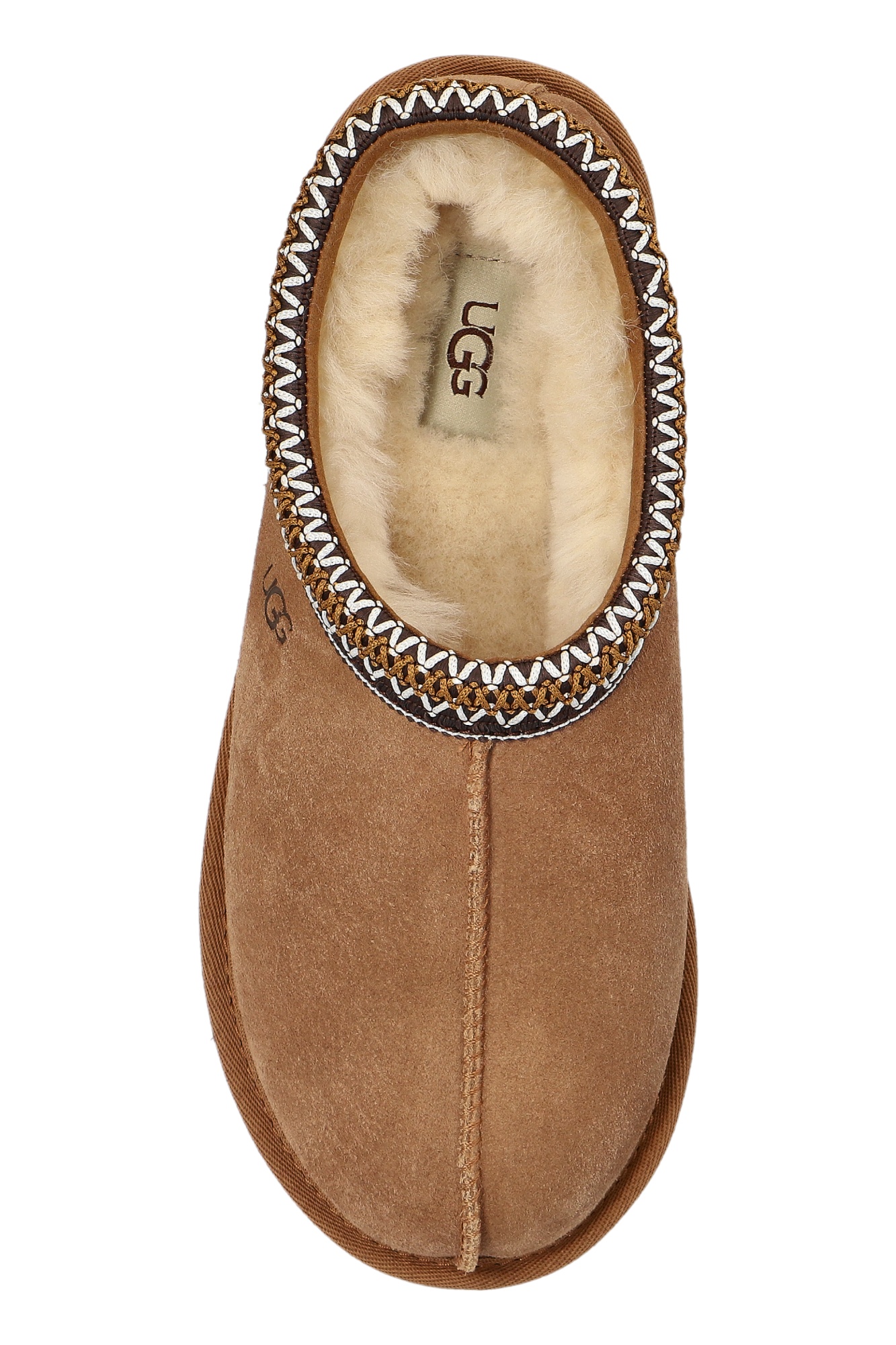 Ugg Tasman Ii 1174470-che Slipper Chestnut Suede Round Toe Rhs8037 In Brown
