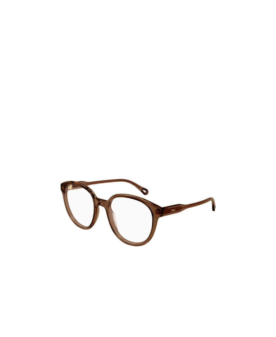 Chloé Round-frame Glasses In Brown