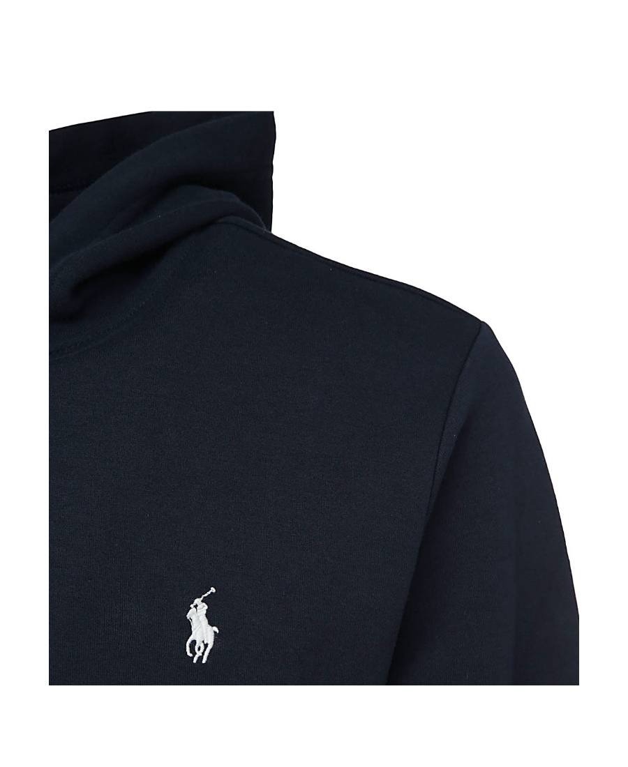 Polo Ralph Lauren Man Sweatshirt Midnight Blue Size Xxl Cotton, Polyester In Black