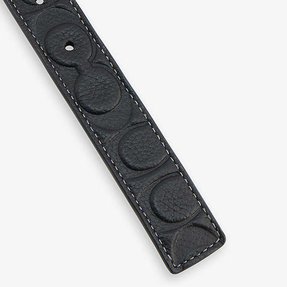 COACH LOGO EMBOSSED BELT