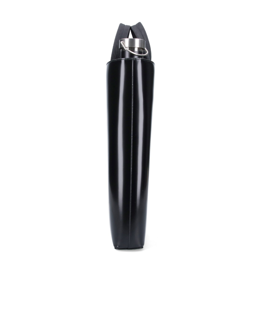 Prada Tote Bag With Bottle In Black