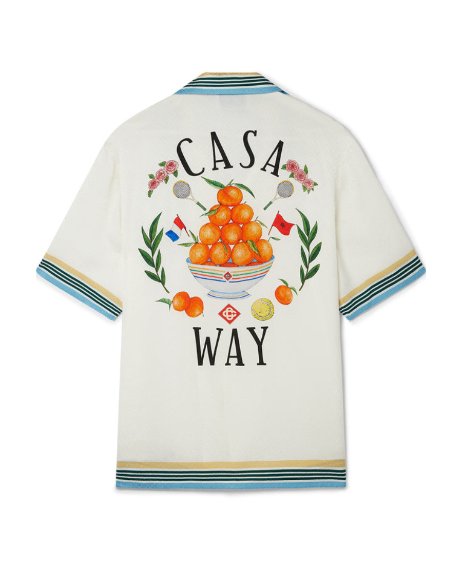 CASABLANCA CASABLANCA CASA WAY SHORT-SLEEVED SHIRT