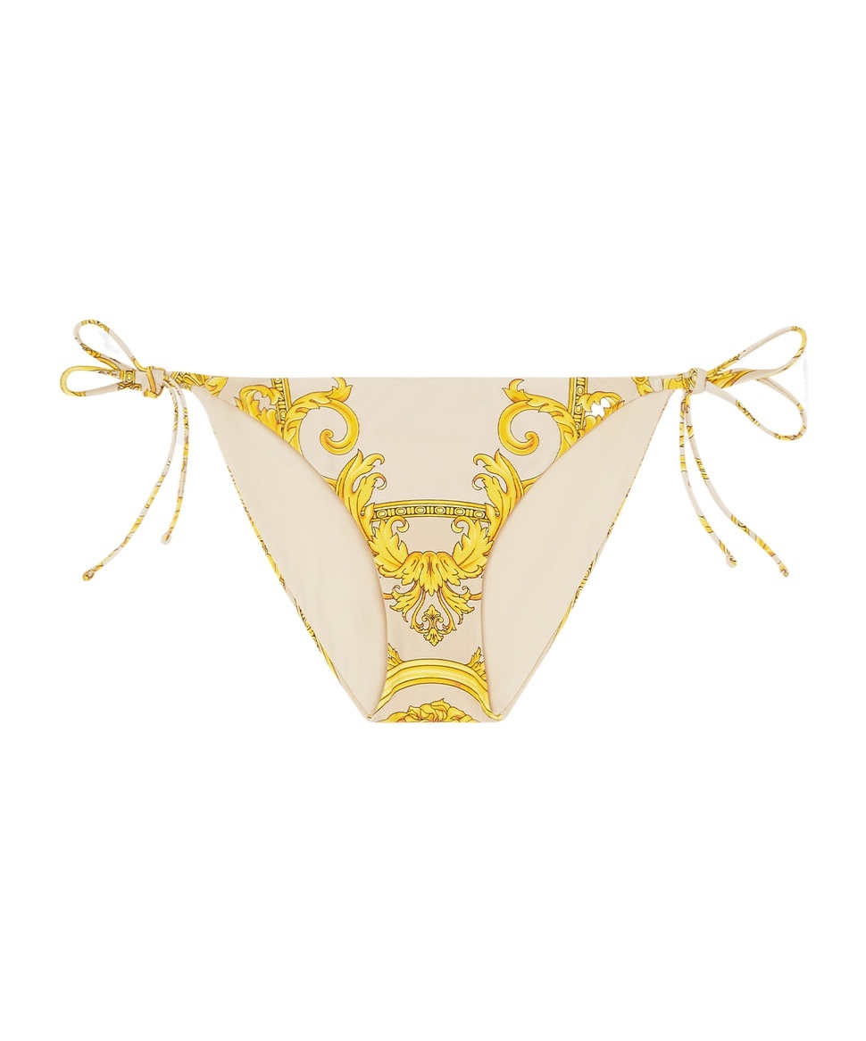 Versace La Coupe Des Dieux Bikini Bottoms In Nude