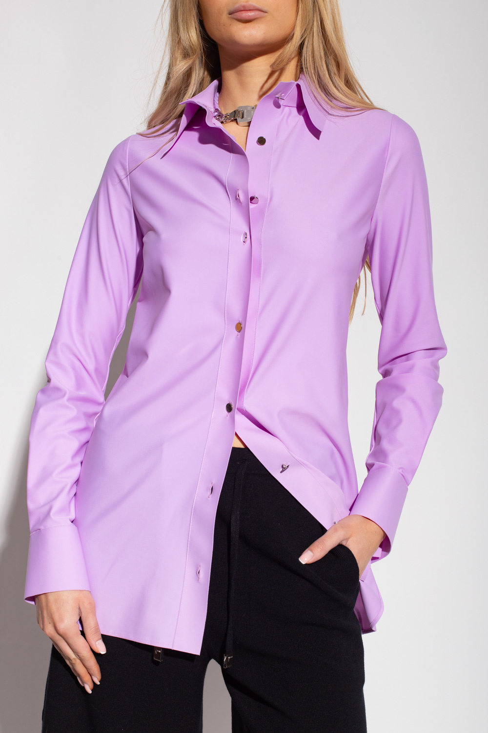 Alyx Long-sleeved Shirt In Purple