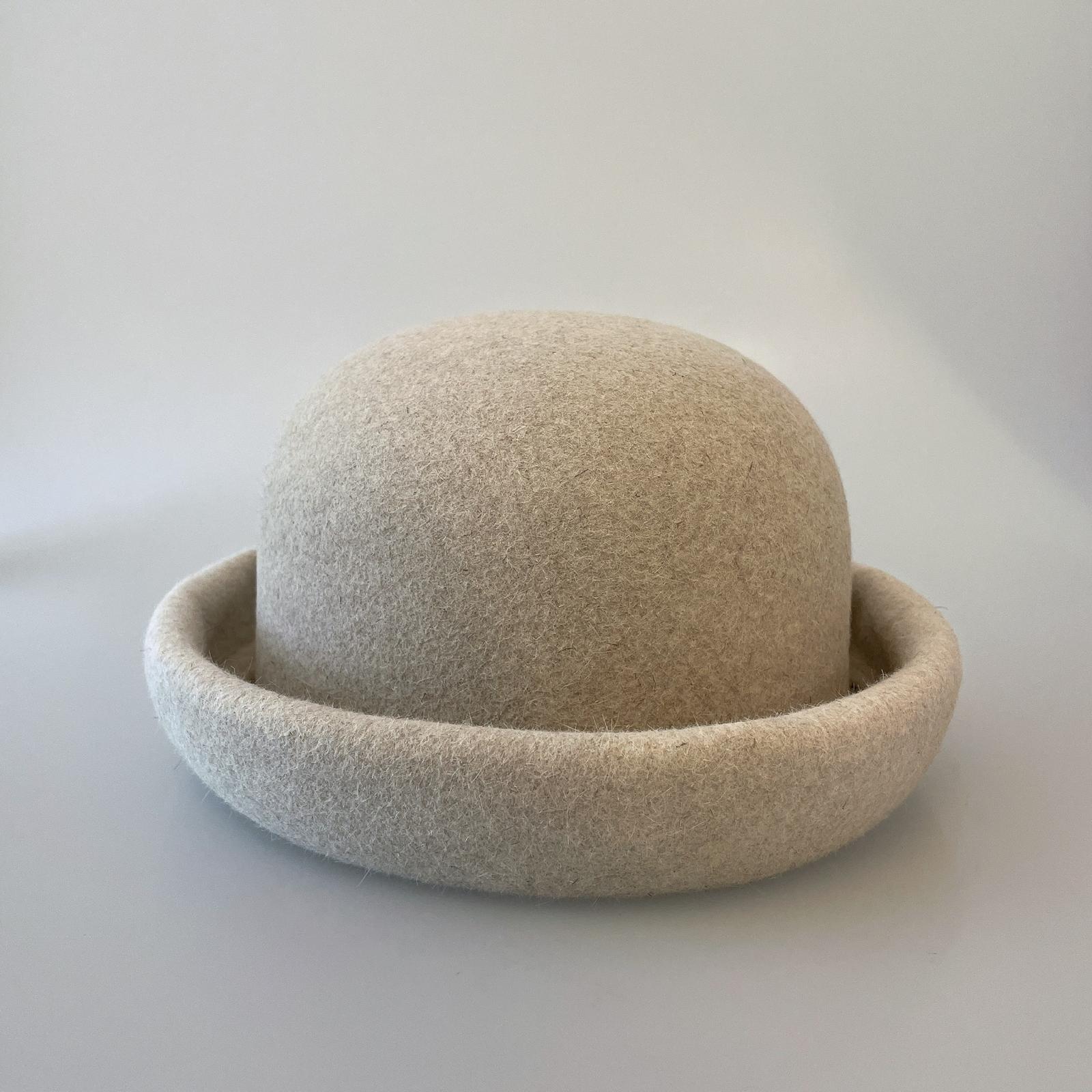Loro Piana Flanged Hat In White