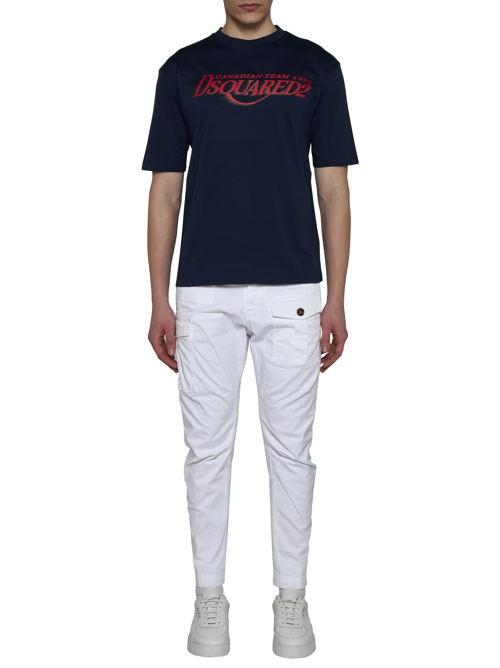 Dsquared2 Trousers In White