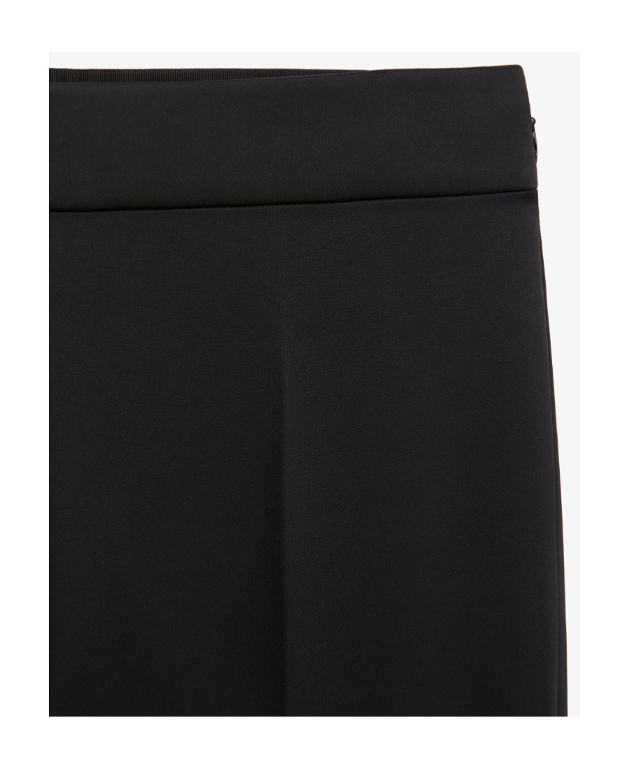 Givenchy Wool Bootcut Tailored Trousers In Black