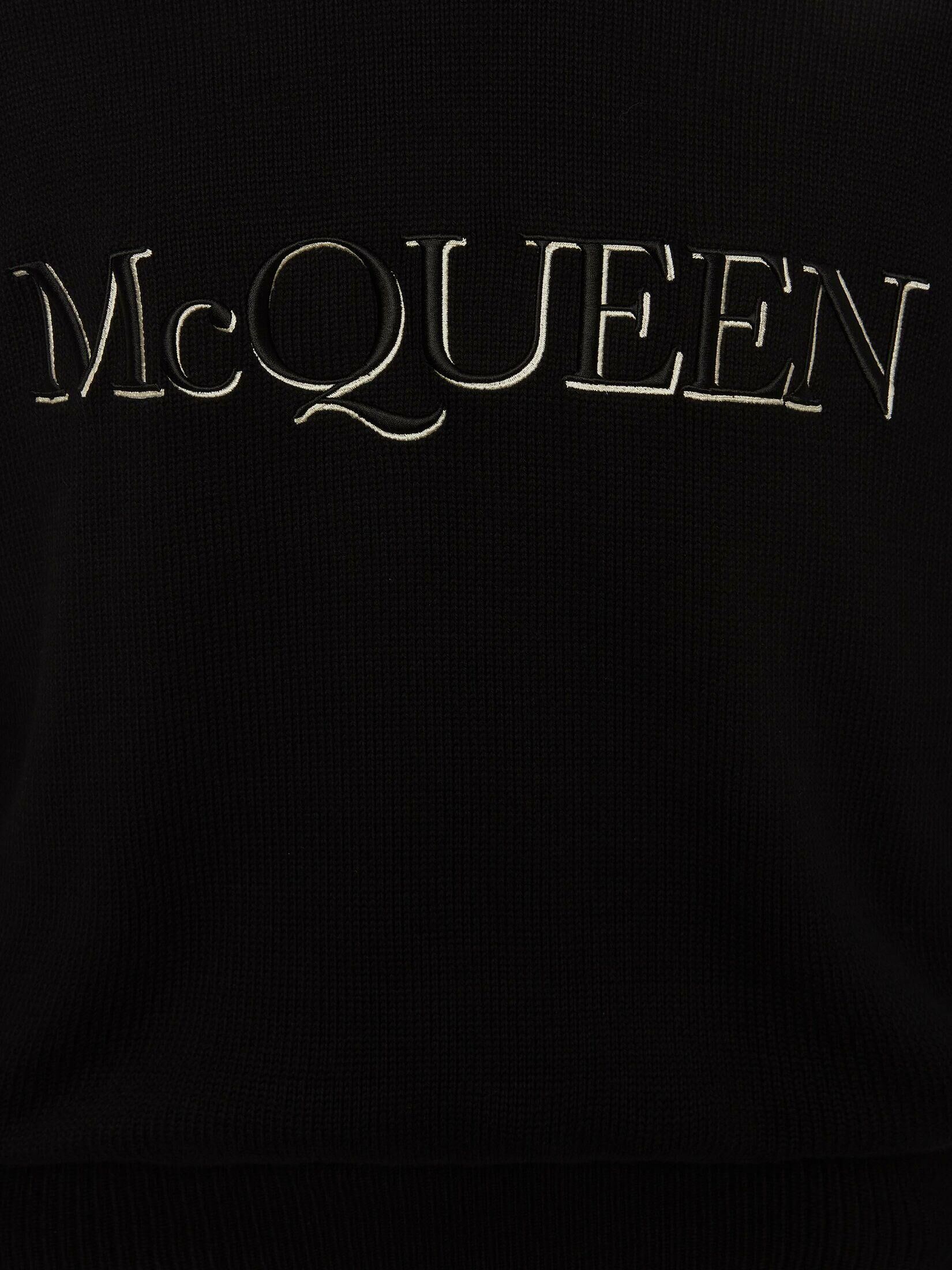 Alexander Mcqueen Sweater In Black