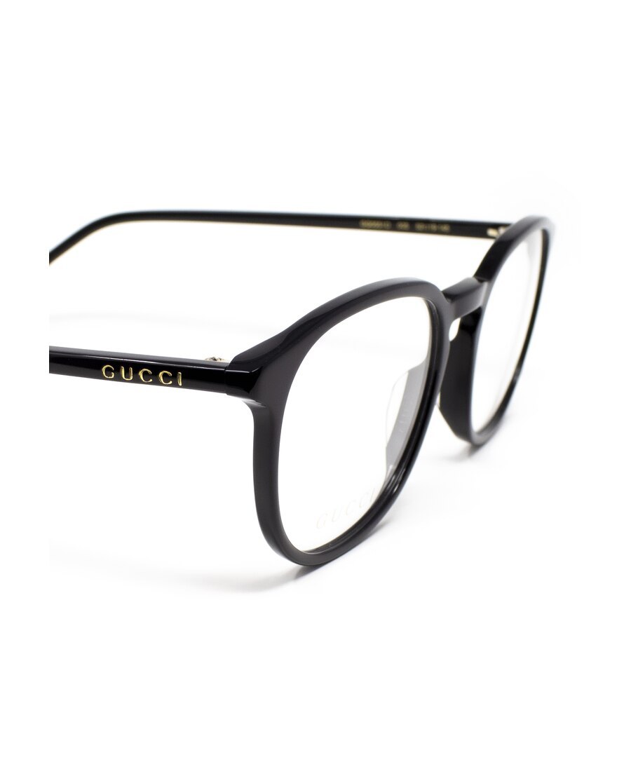 Gucci Round Frame Glasses In Black