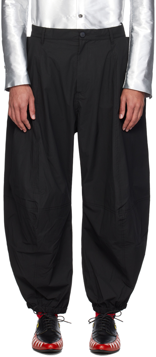 Walter Van Beirendonck Black 3057 Cargo Pants In Black