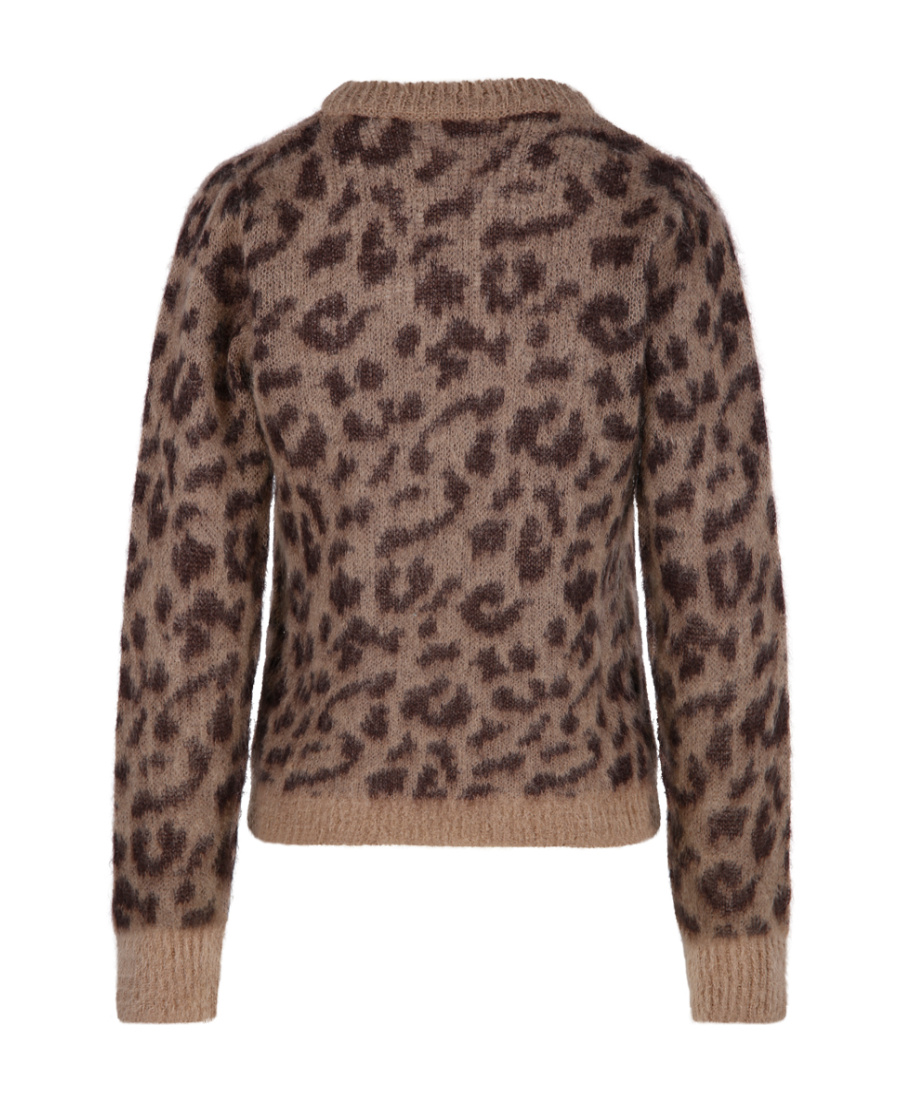 Shop P.a.r.o.s.h Long-sleeved Sweater In Brown