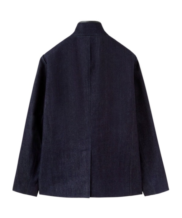 Loro Piana Long Sleeved Button-up Jacket In Black